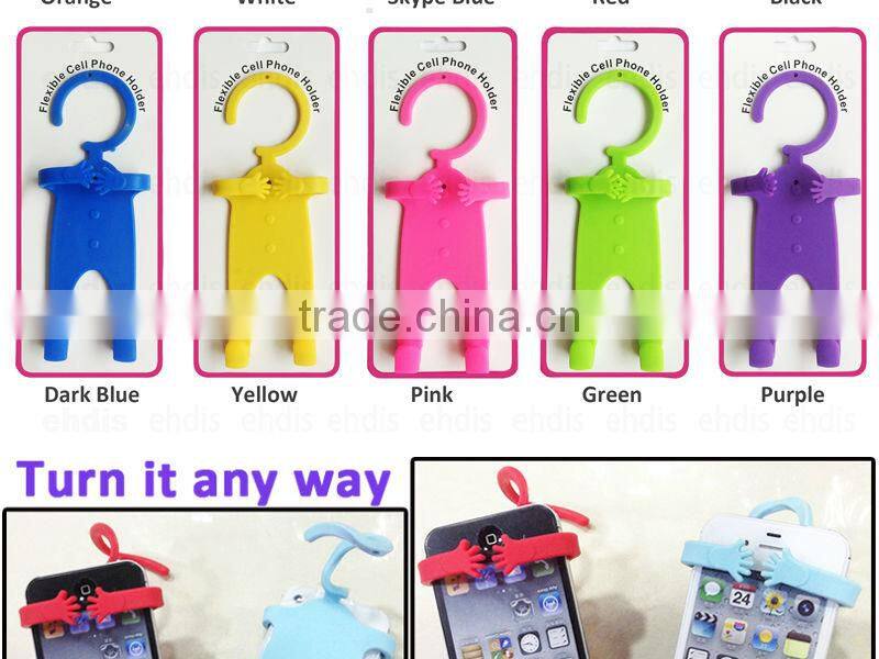 Air free fashion car mobile holder for mobile phone pda