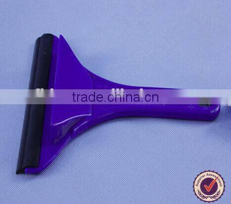 good quality rubber window wiper with ice scraper plastic