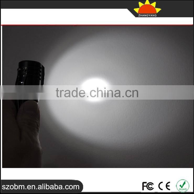 New Arrival A-D5 Aluminum Alloy Mini XPG-R5 3 Modes LED Flashlight Torch With Clips and Magnet