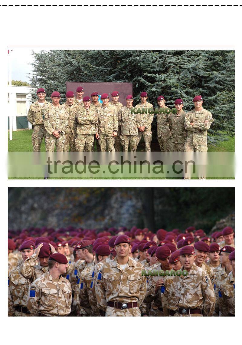 Wholesale Custom Types Of Red Military Berets