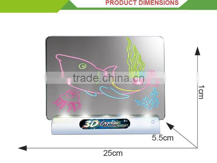 High Quality children Intelligent diy 3D magic drawing board