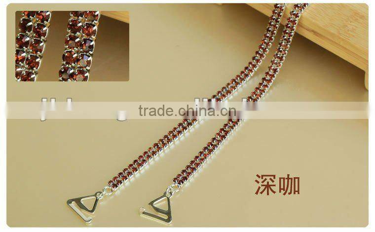 fashion rhinestone bra straps