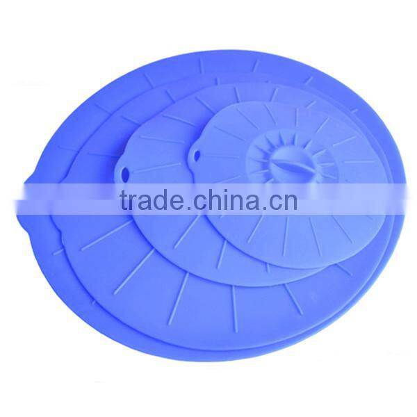 FDA Approved 4 Pack Set custom logo silicone bowl lids