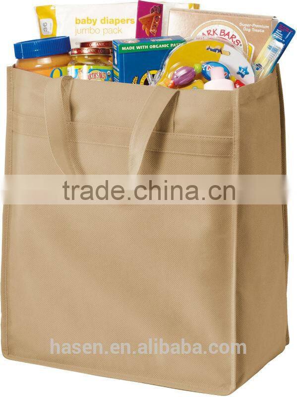 wholesale reusable shopping bags/ non woven shopping bag