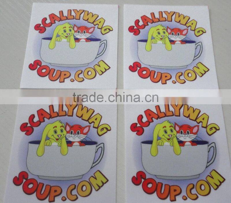 Wholesale Custom Cheap 100 Polyester Satin Garment Care Label with Wash Instructions