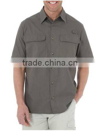 Men's Short Sleeve Woven Utility Shirt