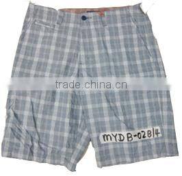 Wholesale straight waist slim men's casual cotton short pants Mens cargo shorts