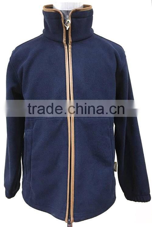 2017 Casual outgoing mens polar fleece jacket