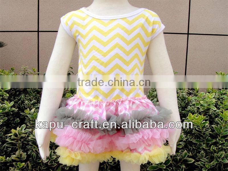 Latest Design Summer Cotton kid ball gown dresses