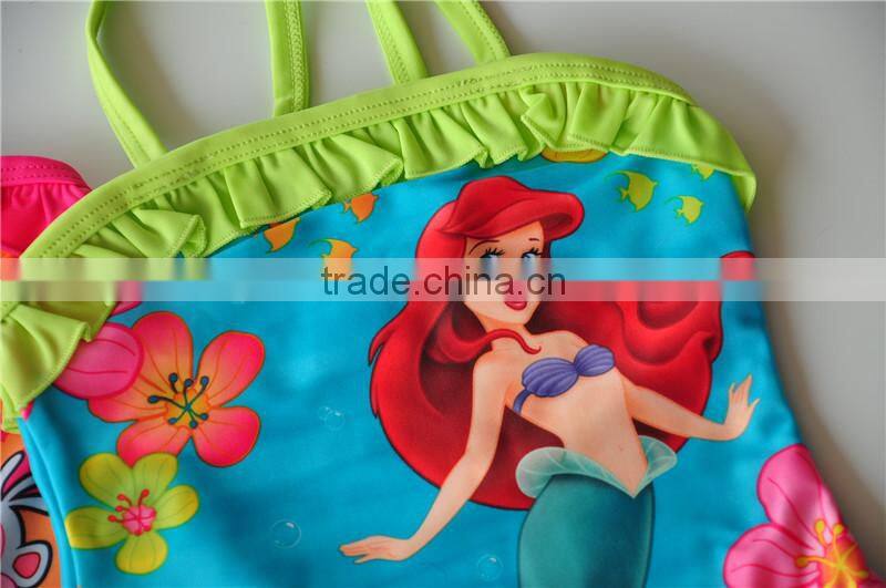 GZY2016 hot sale high quality top brand fashion children stock swimwear