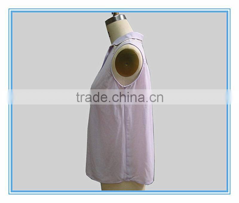 2016 Fashion Design Cute Newest Beaded Women Vest