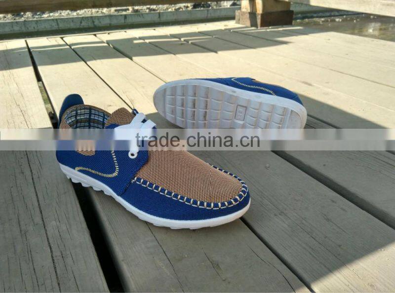 Slip on style china canvas shoe flat school shoes fashion man trainers shoes 2017