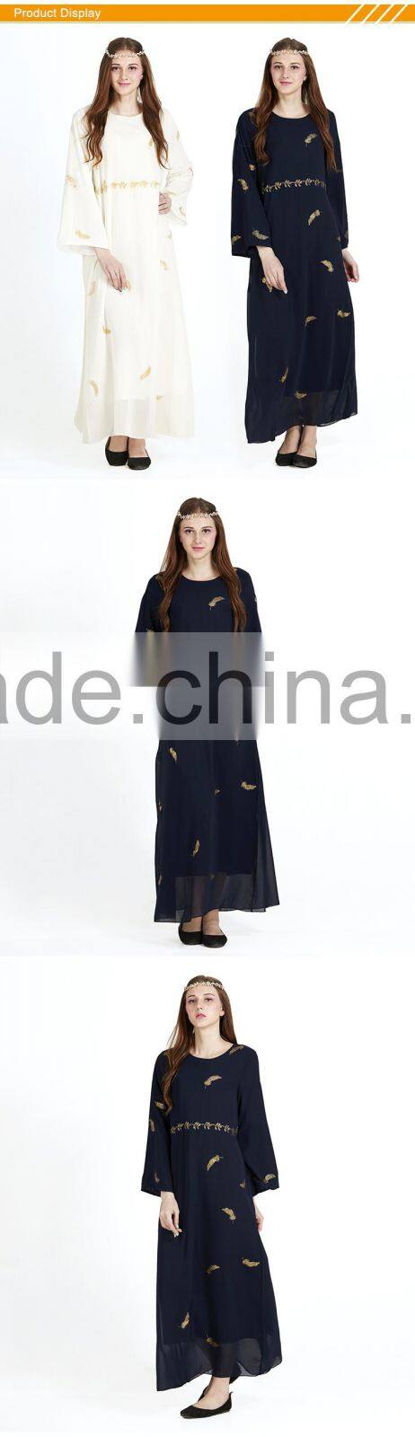 Zakiyyah 7001 Pretty Girls Malaysia Islamic Clothing Wholesale Dubai Fashion Muslim Kaftan Dress New Model Abaya in Dubai