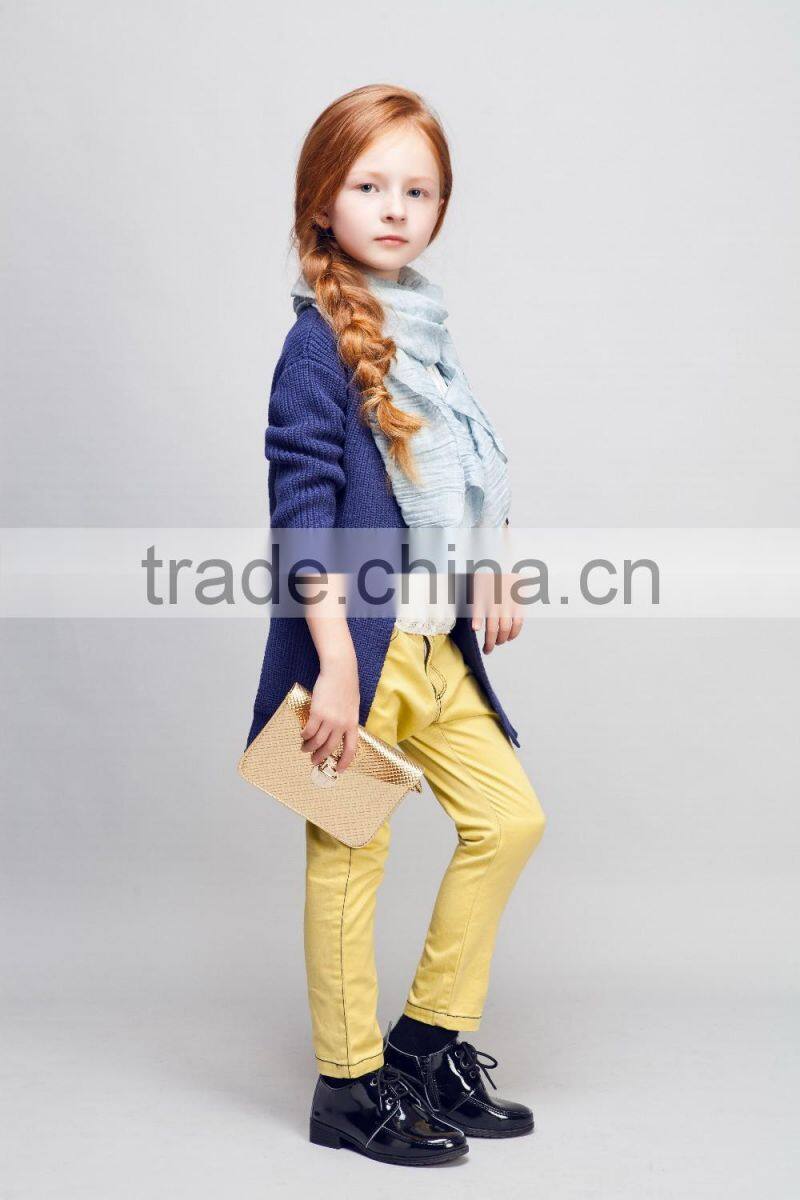 cool kid zone fashion baby girl sweater midume-long pattern slim fit knitting sweater bady girl dress