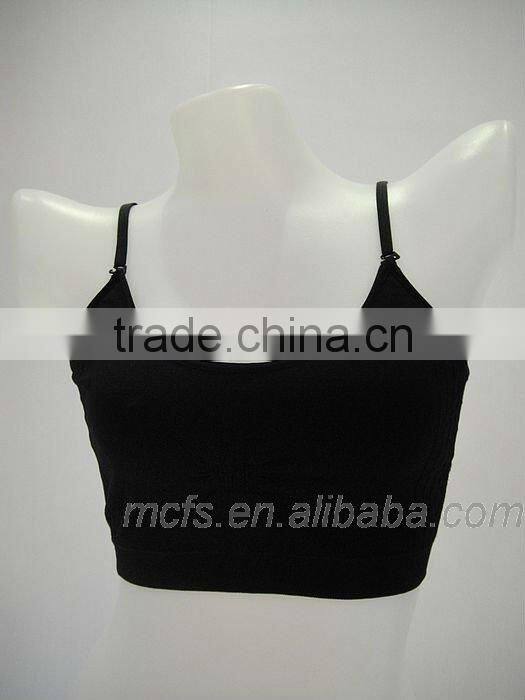 Hot black sexy fancy bra top intimates ladies lingerie bras women's seamless sport bra