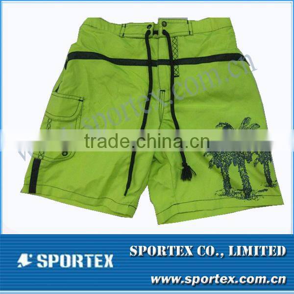 100% polyester board shorts for men with customer printing