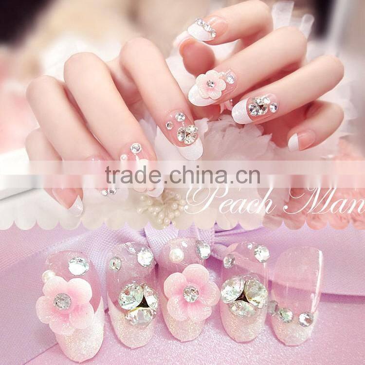 DIY Nail Art Design False Nails Short Nail Tips