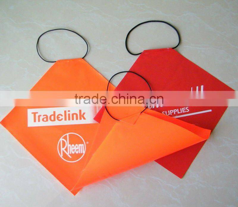 safety flag,orange safety flag,custom safety flag