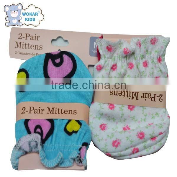 Cute keep warm baby mittens various colors