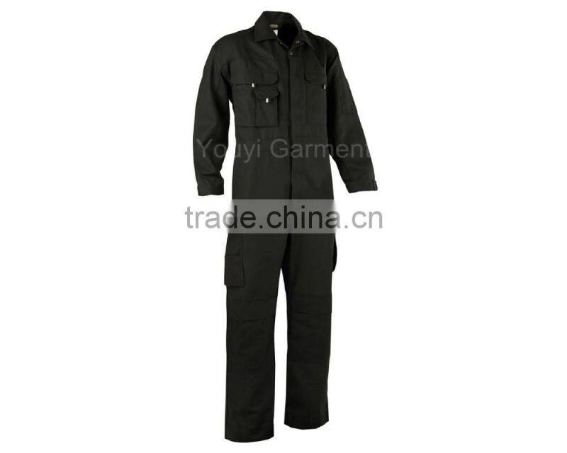 Navy 100% Cotton 320gsm Long Sleeve Comfortable work Coveralls