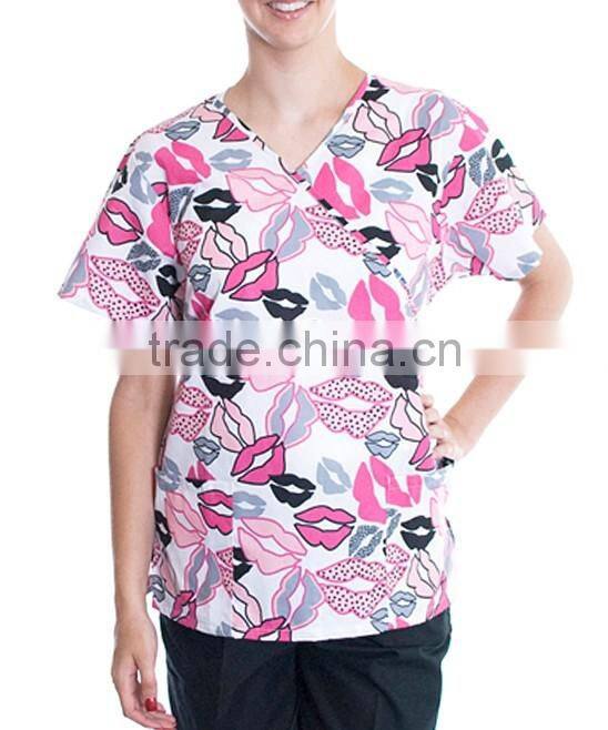 New style wholesale hospital medical cheap nursing scrubs nurse uniform designs suits