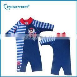 OEM & ODM printed surfing kids rash guard pattern with UPF50+