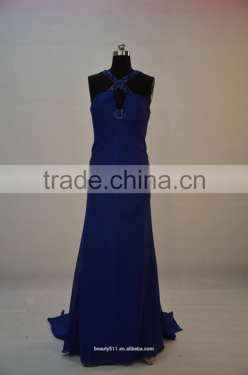 IN STOCK Shoulder-straps prom dress Party dresses Halter evening dresses SW22