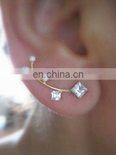 Daisy Ear Sweep Wrap Cuff Earring