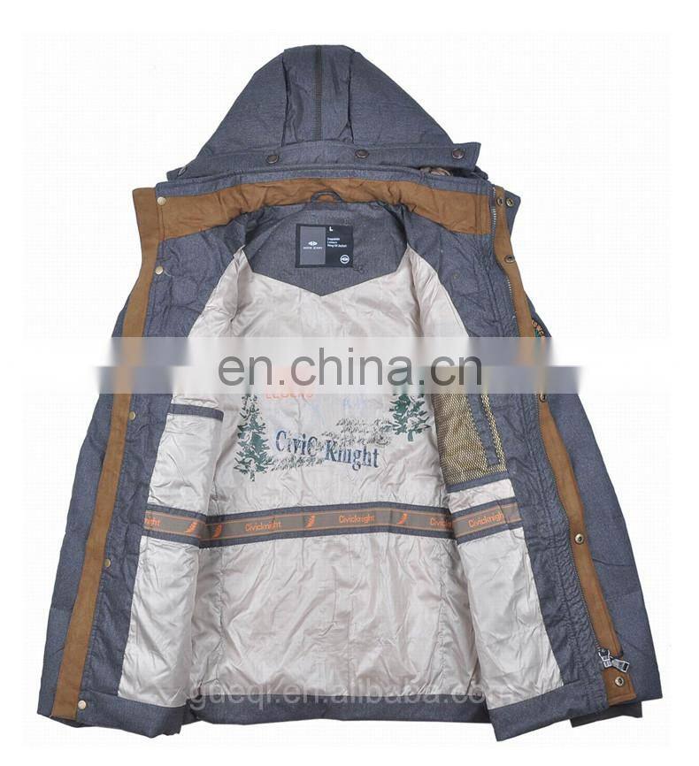 new design italian extreme winter jacket men