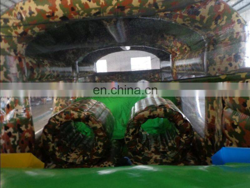 boot camp inflatable obstacle course