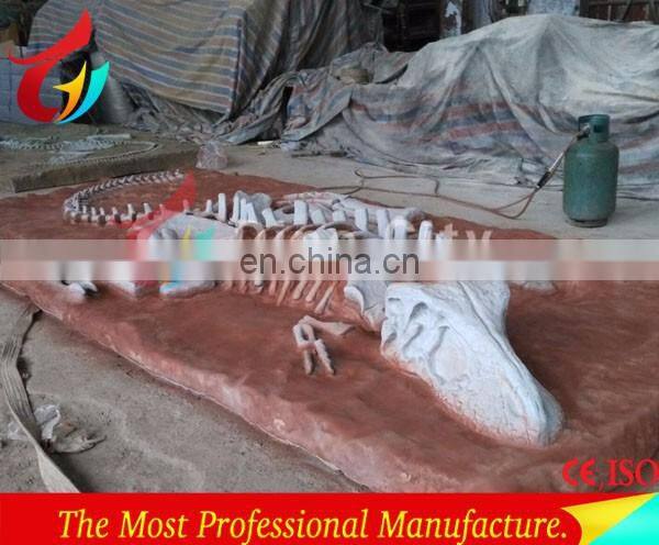 amusement park dig it out real size dinosaur excavation fossil