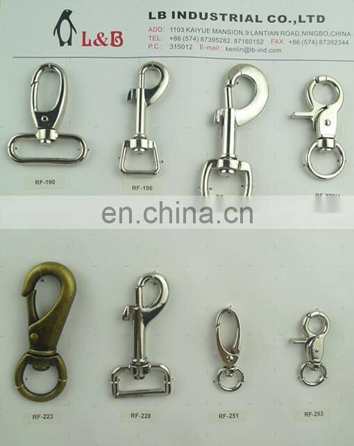 big snap metal snap hooks