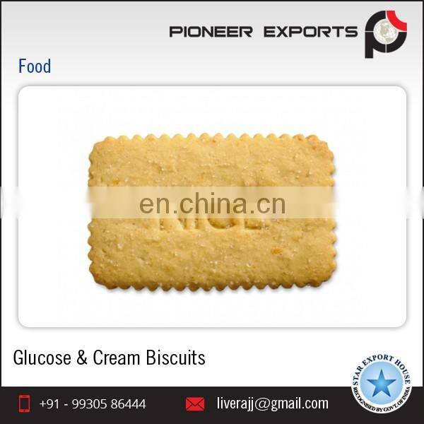 Wholesale Supplier Glucose & Cream Biscuits