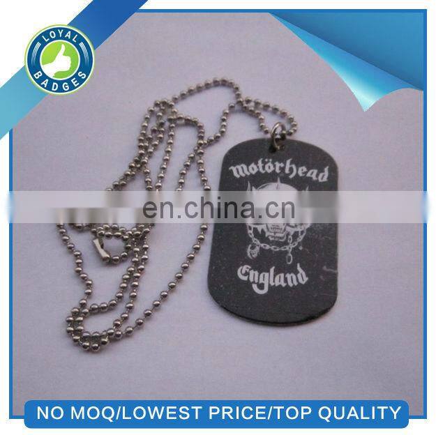 custom painted dog tag