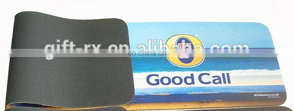 2017 BSCI Custom made Logo Rubber placemats