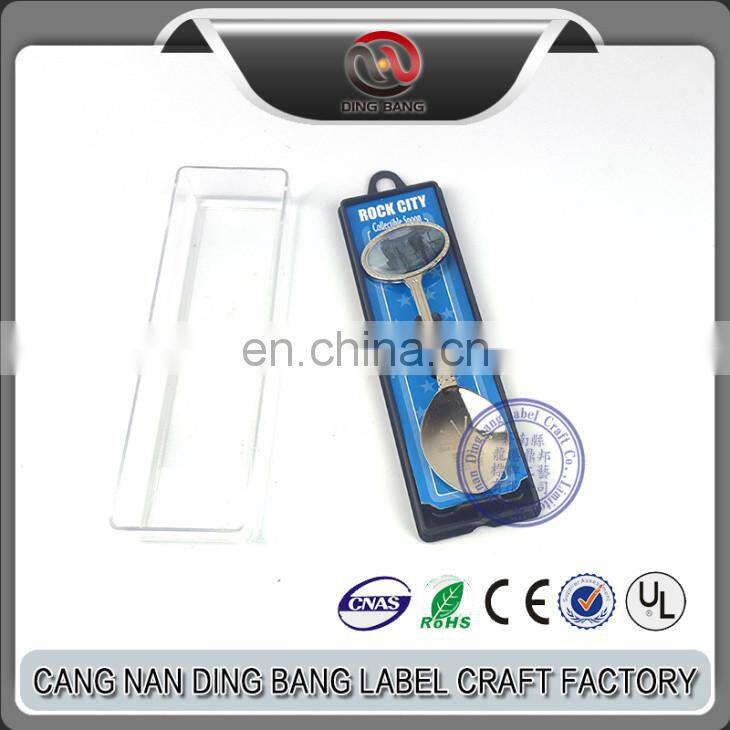 Wholesale Stock Cheap Individual Packaged Custom Made Metal Souvenir Sliver Epoxy Ice Gream Spoon