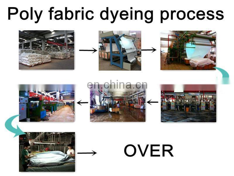 plain dyed 100%P fake silk crinkle fabric