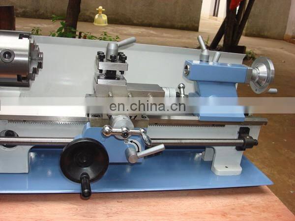 DIY0714  Mini Metal Lathe Metalworking Metal Gears Bench Lathe