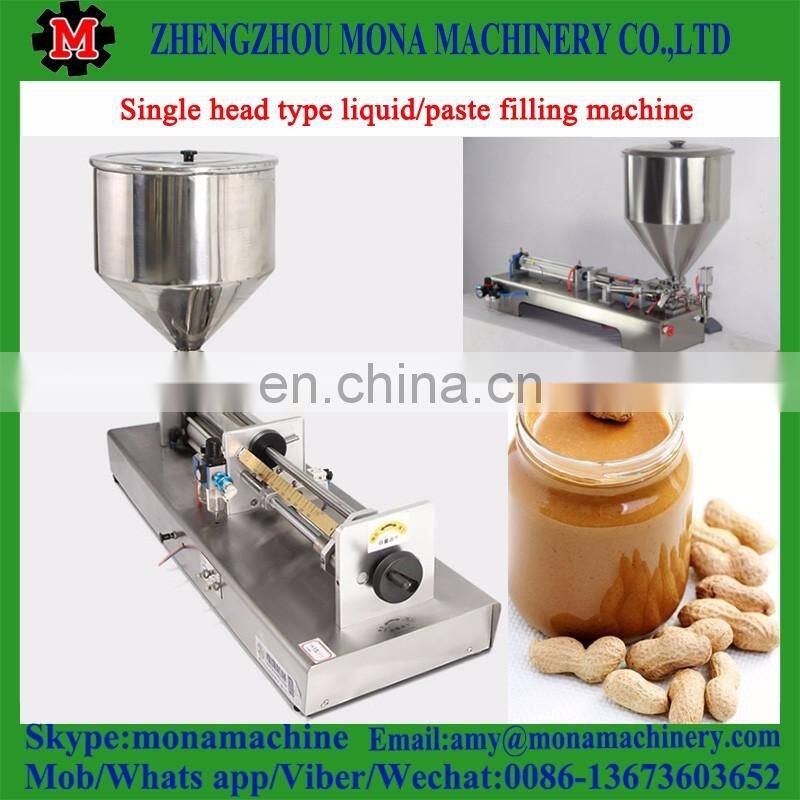 High quality Pneumatic Piston Cream/Paste Filling Machine/automatic hot sauce filling machine