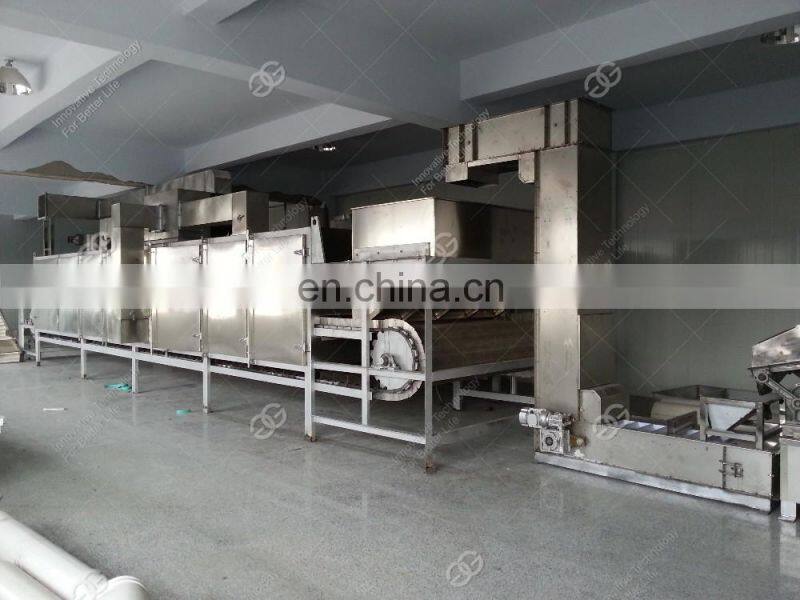 Conveyor Type Belt Cooling System Grain Corn Soybean Cocoa Bean Nut Roaster Tea Sesame Peanut Roasting Machine