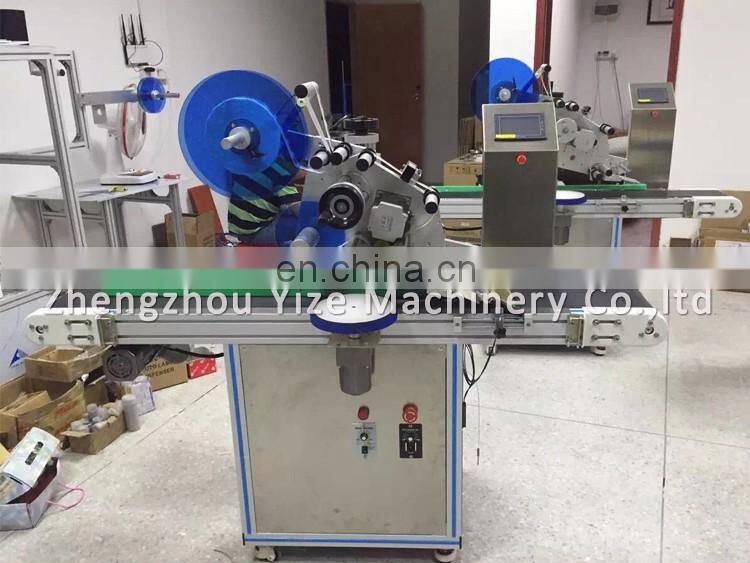 flat surface label applicator plastic bag labeling machine on hot sale