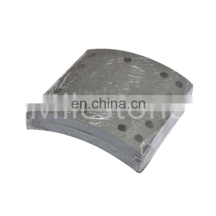 Brake shoe brake lining for truck non-asbestos MP-36-2