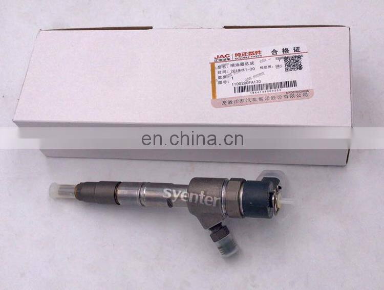 JAC truck engine HF4DA1 Fuel Common Rail Injector 1100200FA130