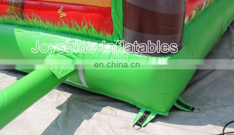 Childhood Inflatable Monkey Jumper Bouncer Kids Children Outdoor Jumping Zoo Bouncy Castle For Sale