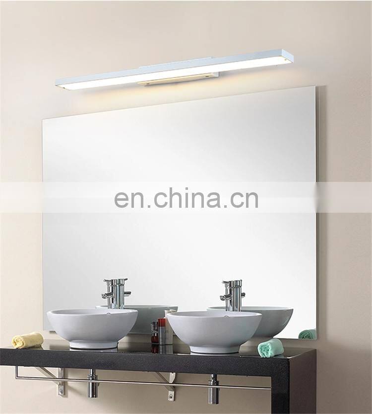 LED wall mounted IP44 waterproof vanity mirror lights for bathroom