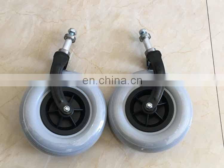 24 inch wheelchair wheels  8 inch castor from factory sales in 2020