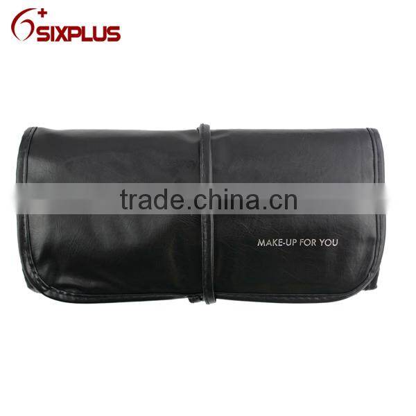 24 pcs black travel size makeup brush set / makeup artist brush set / leopard makeup brushes set