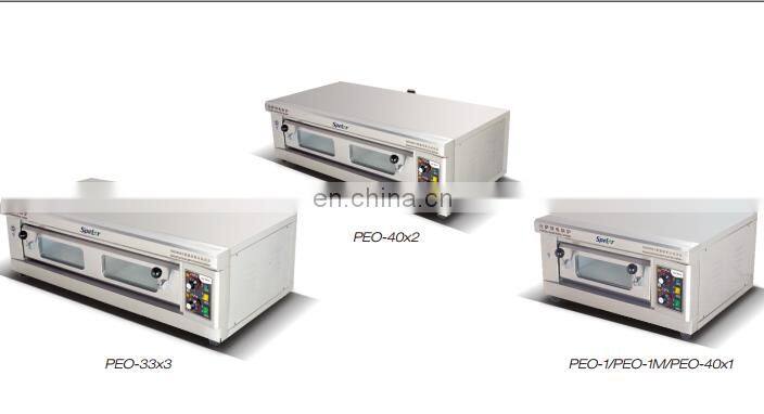 PEO series CE standard commercial electric pizza oven