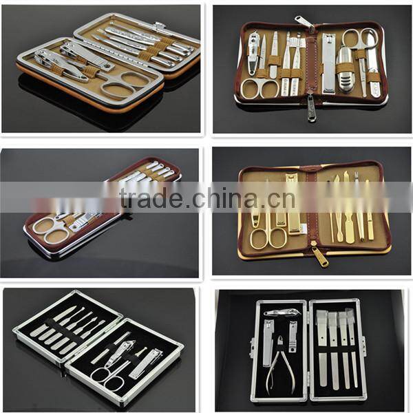 girls manicure set in case girls manicure set with pu box