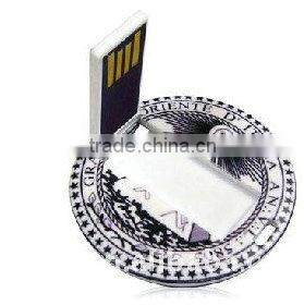 Slim Swivel Fancy Mini Usb 2.0 Product with Keychain